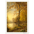 L'été indien – William Trost Richards, détail de la reproduction