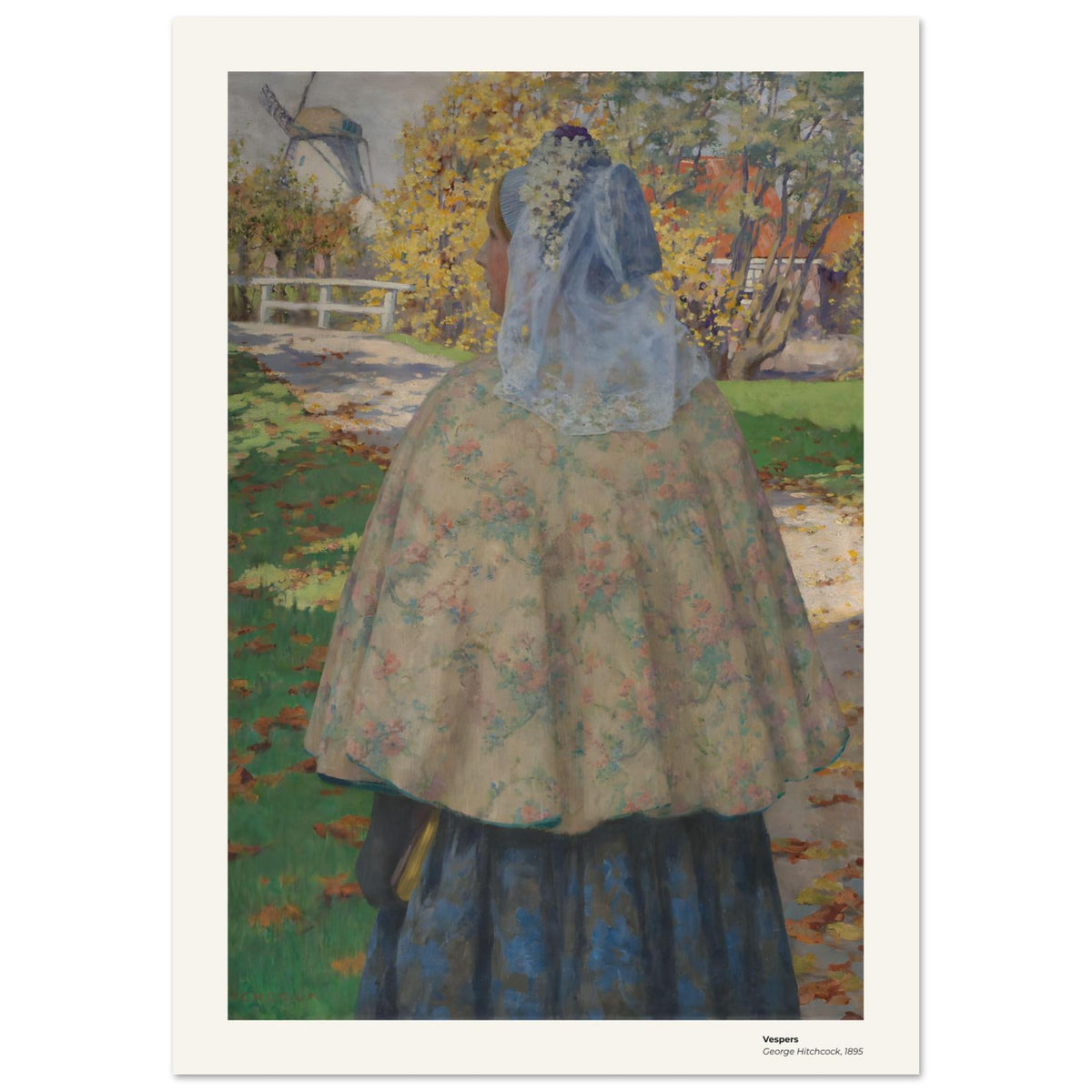 Vêpres – George Hitchcock, reproduction d'art