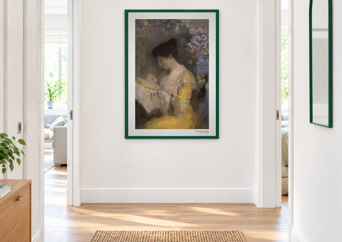 Madame Arthur Fontaine – Odilon Redon, aperçu encadré en situation