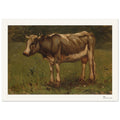 Vache – Anton Mauve, détail de la reproduction