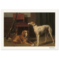 Compagnons de chasse – Conradijn Cunaeus, détail de la reproduction