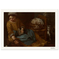 La Dentellière – Bernhard Keil, détail de la reproduction