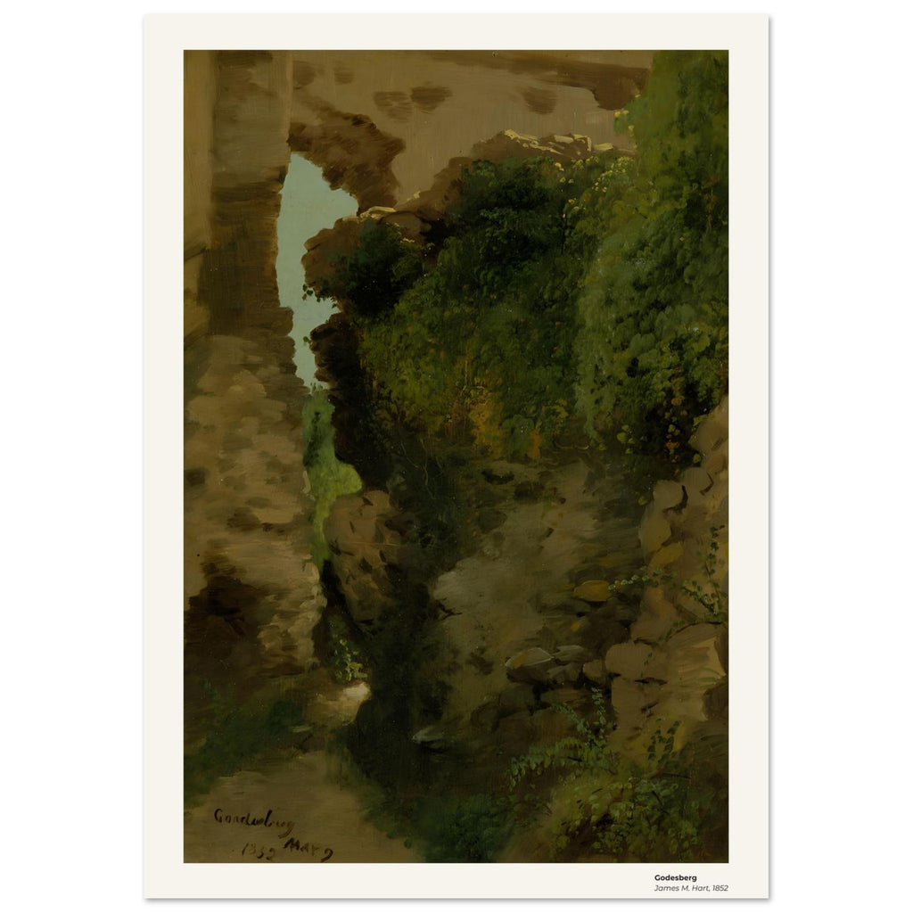 Godesberg – James M. Hart, détail de la reproduction