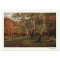 Paysage aux bouleaux – Hugo Darnaut, reproduction d'art