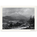 Le mont Chocorua et le lac – William Trost Richards, détail de la reproduction