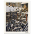 Vue de ma fenêtre – Josef Engelhart, reproduction d'art