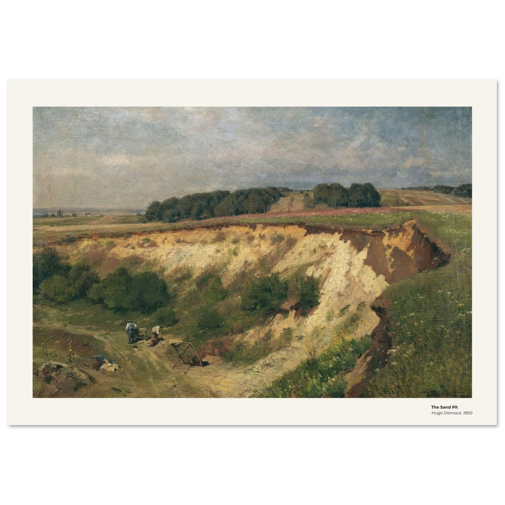 La sablière – Hugo Darnaut, reproduction d'art