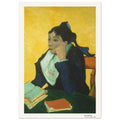 L'Arlésienne – Vincent van Gogh, détail de la reproduction