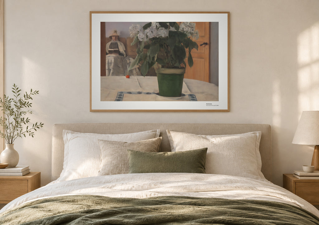 Hortensia – Fernand Khnopff, aperçu encadré en situation