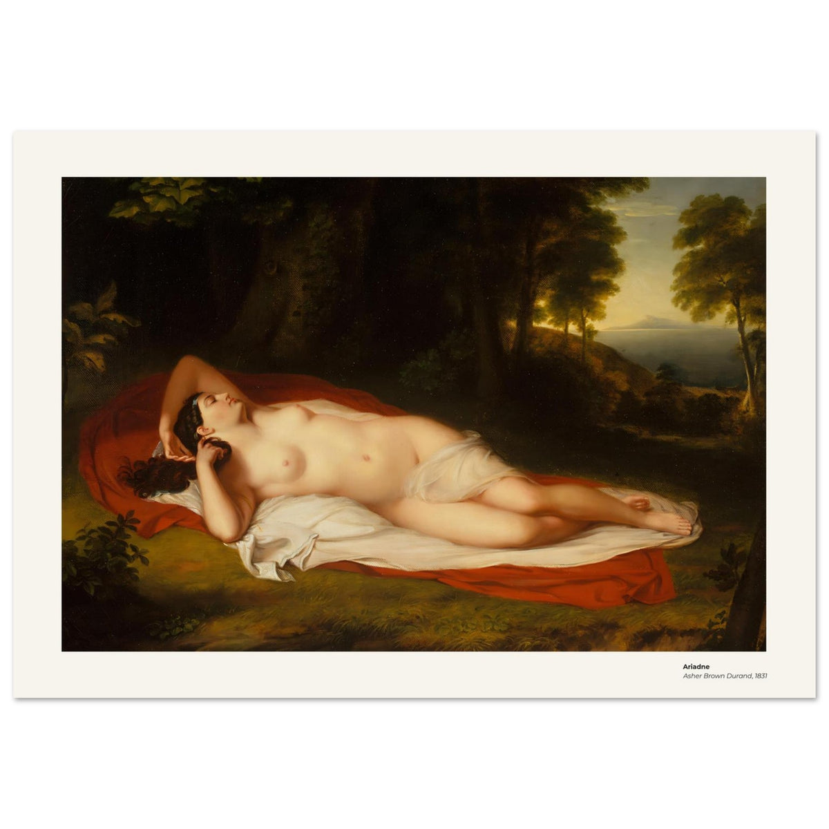 Ariane – Asher Brown Durand, reproduction d'art