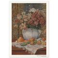Nature morte aux fleurs et aux figues de Barbarie – Auguste Renoir, détail de la reproduction