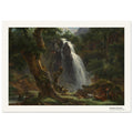 Cascade du Mont-Dore – Achille-Etna Michallon, détail de la reproduction