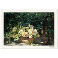Dans le pavillon de jardin – Marie Egner, reproduction d'art