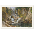 Sur l'Ausable – James David Smillie, détail de la reproduction