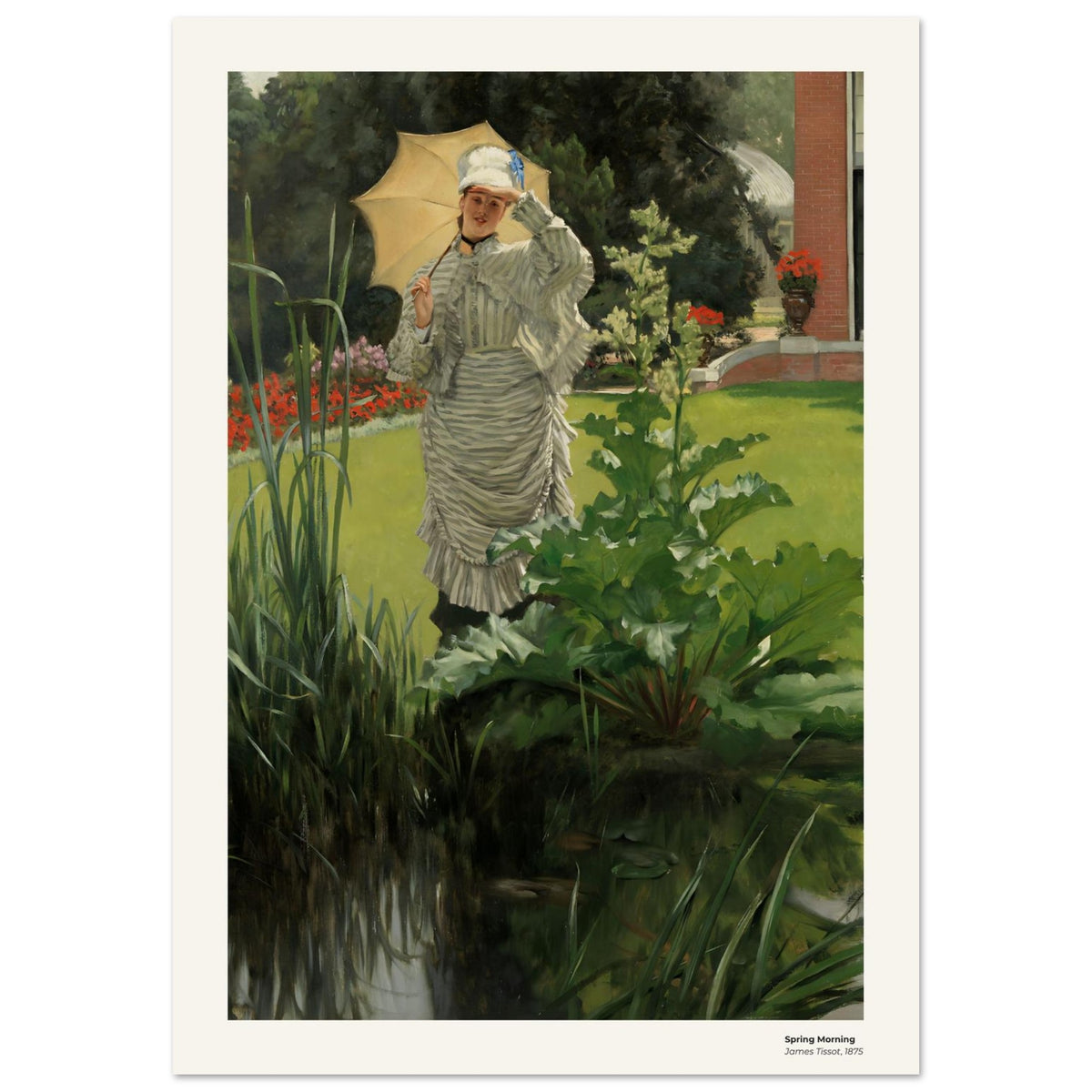 Matin de printemps – James Tissot, reproduction d'art