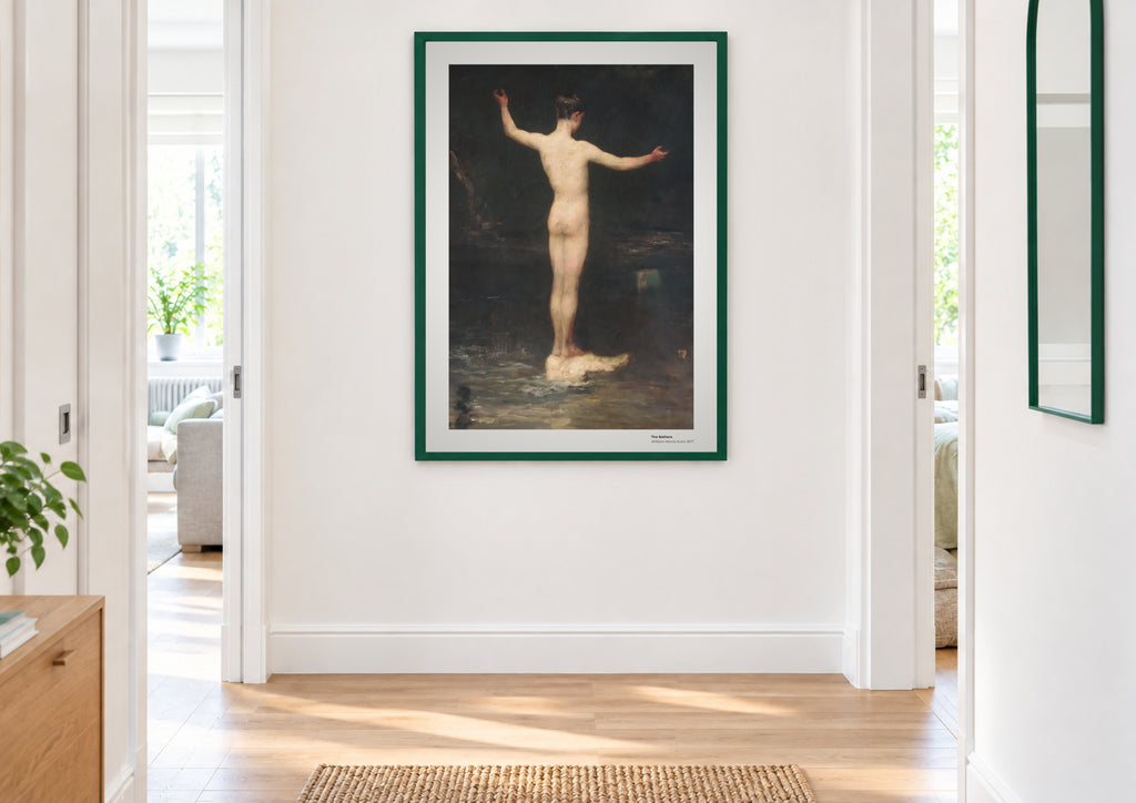 Les Baigneurs – William Morris Hunt, aperçu encadré en situation