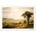 Wyoming Valley, Pennsylvanie – Jasper Francis Cropsey, détail de la reproduction