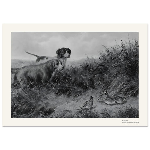À l'arrêt – Arthur Fitzwilliam Tait, reproduction d'art