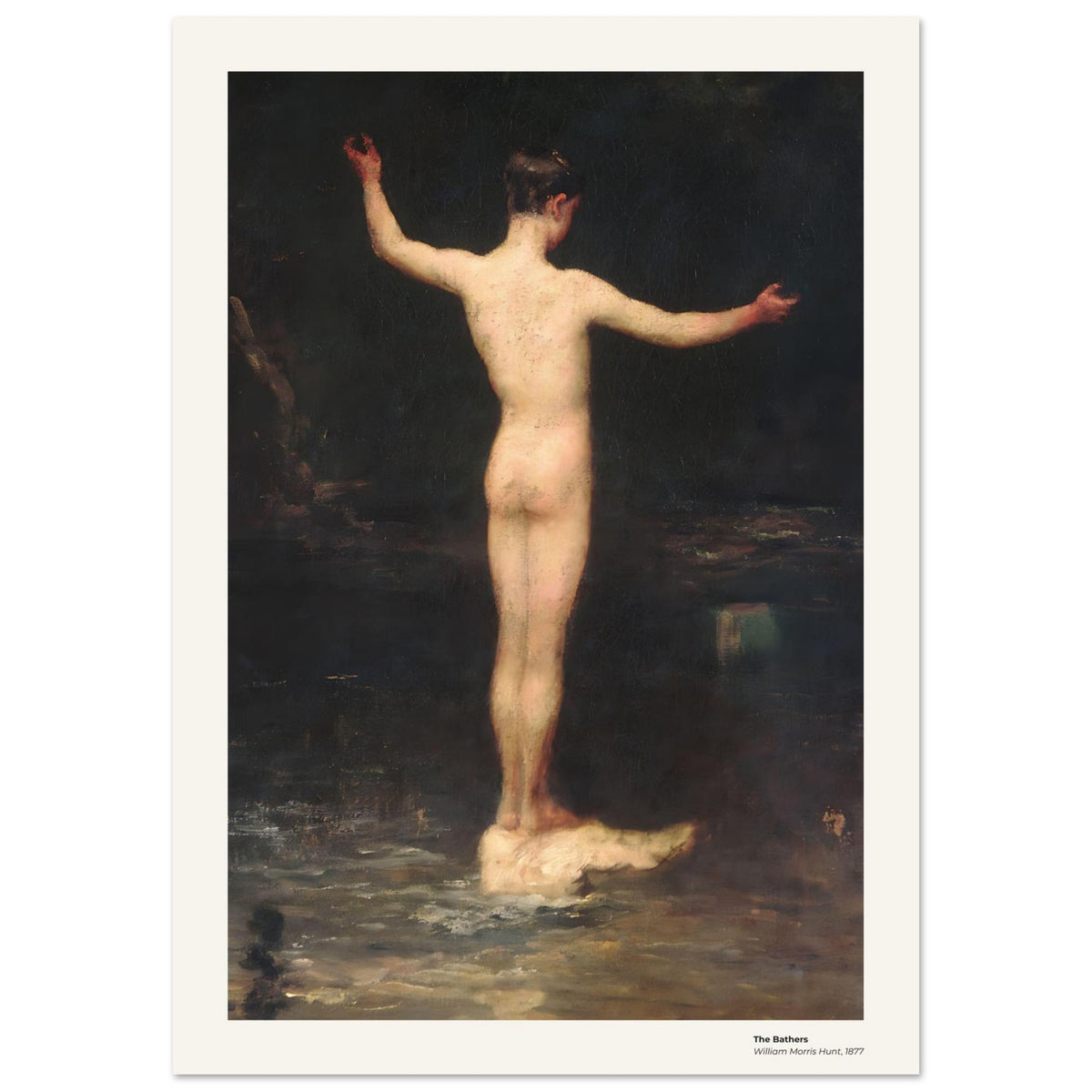 Les Baigneurs – William Morris Hunt, reproduction d'art
