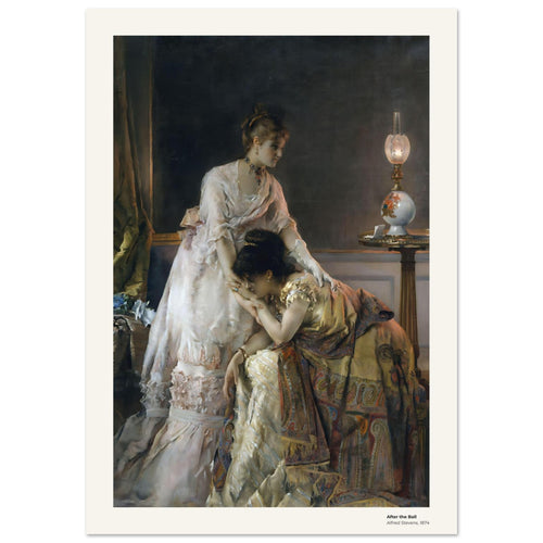 Après le bal – Alfred Stevens, reproduction d'art