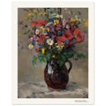 Fleurs des champs dans un pichet – Ferdinand Matthias Zerlacher, reproduction d'art