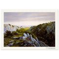 Du paradis au purgatoire, Newport – William Trost Richards, détail de la reproduction