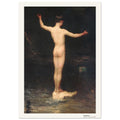 Les Baigneurs – William Morris Hunt, détail de la reproduction