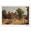 Le vieux Annapolis, rue Francis – Francis Blackwell Mayer, détail de la reproduction
