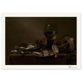 Nature morte – Willem Claesz Heda, détail de la reproduction