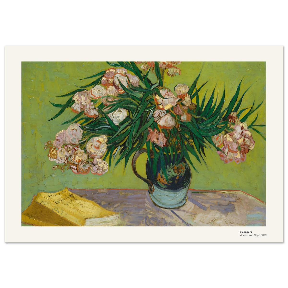 Lauriers-roses – Vincent van Gogh, reproduction d'art