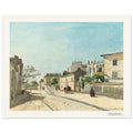 Rue Notre-Dame, Paris – Johan Barthold Jongkind, reproduction d'art