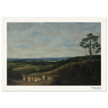 Un paysage brésilien – Frans Post, détail de la reproduction